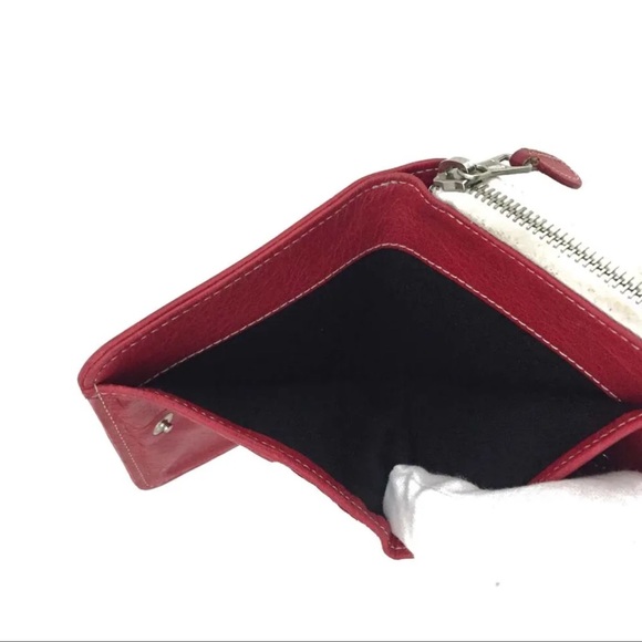 BALENCIAGA Bazar MultiColor Leather Bifold Wallet/2W0560 - Picture 6 of 9